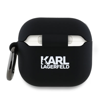 Karl Lagerfeld 3D Choupette's Head etui til Apple AirPods 4, Sort