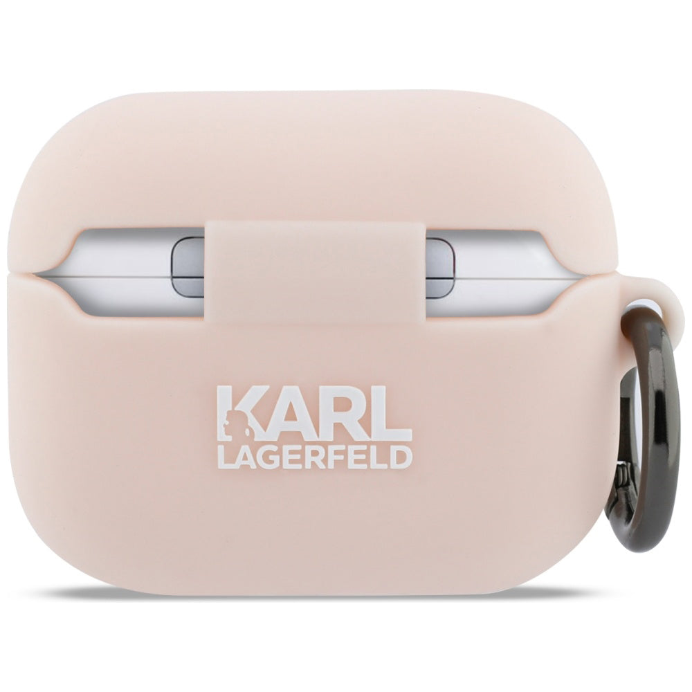 Karl Lagerfeld Silicone Choupette's Head 3D cover til Apple AirPods Pro 3, Pink