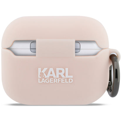 Karl Lagerfeld Silicone Choupette's Head 3D cover til Apple AirPods Pro 3, Pink