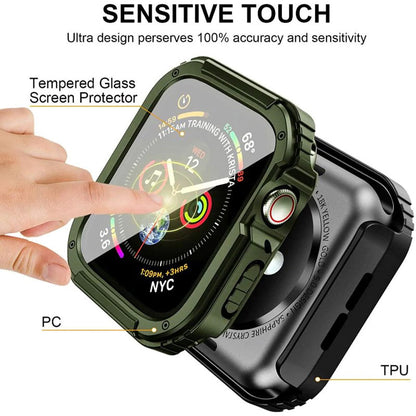 Lito Armor 360 cover til Apple Watch 42mm Series, Grøn
