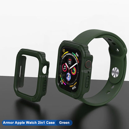 Lito Armor 360 cover til Apple Watch 42mm Series, Grøn