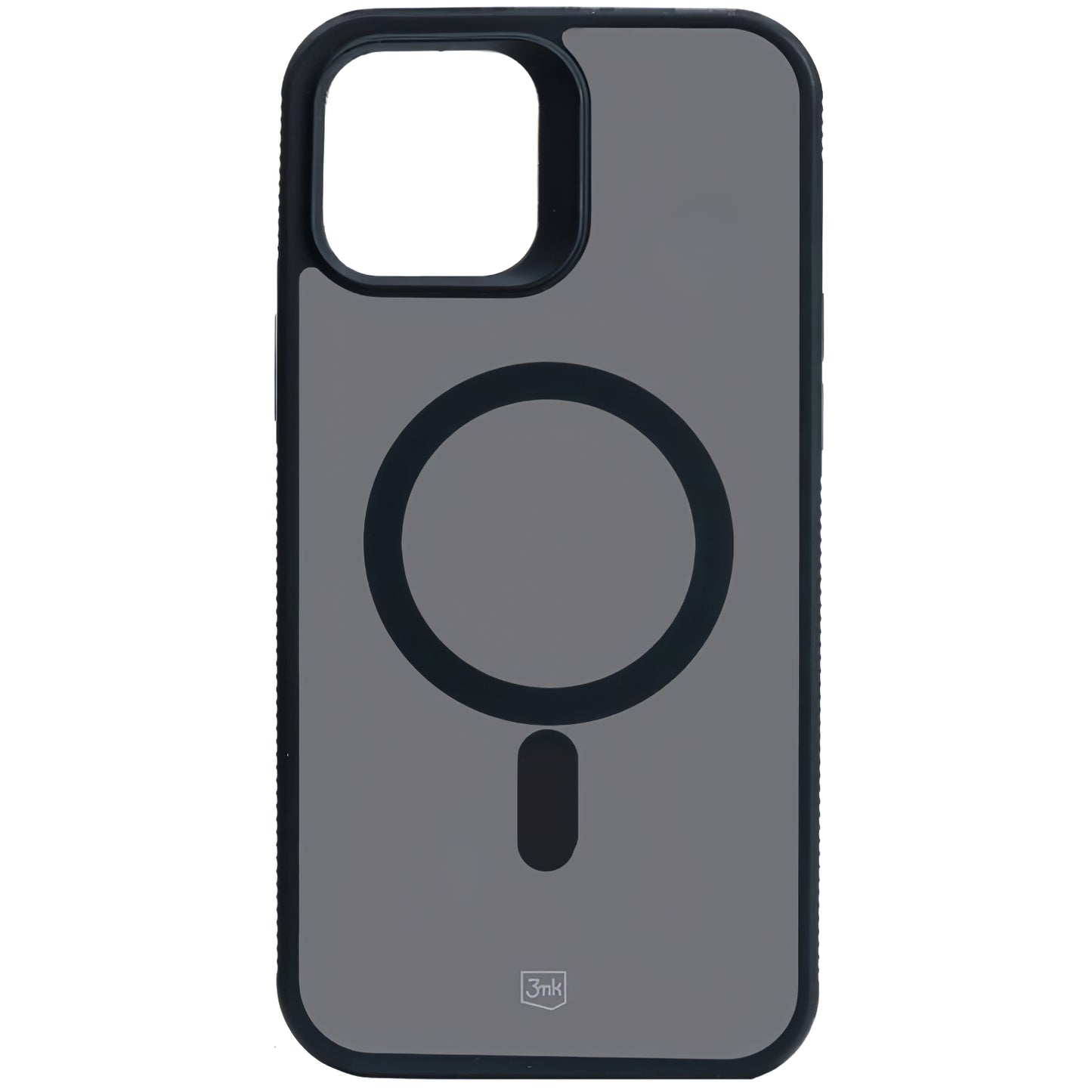 MagSafe-etui til Apple iPhone 12 / 12 Pro, 3MK, Smoke MagCase, Sort