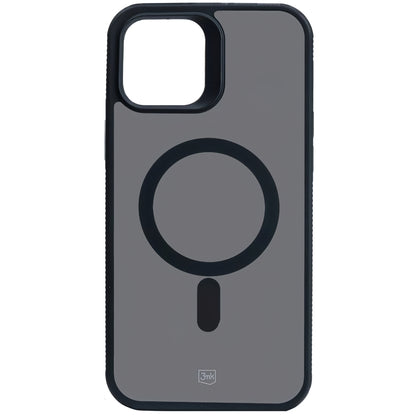 MagSafe-etui til Apple iPhone 12 / 12 Pro, 3MK, Smoke MagCase, Sort