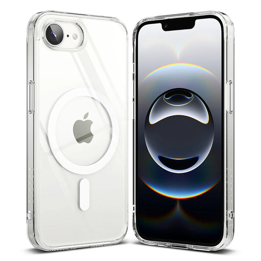 MagSafe cover til Apple iPhone 16e, Ringke, Fusion, Gennemsigtig
