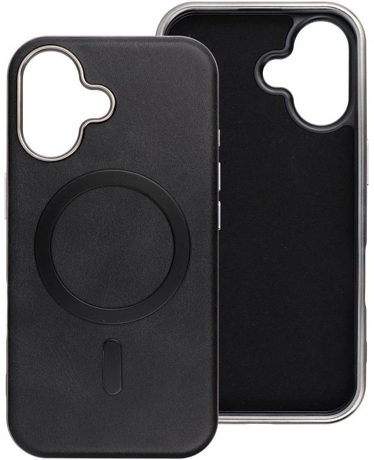 MagSafe-etui til Apple iPhone 16 Pro, OEM, Gentleman Mag, Sort