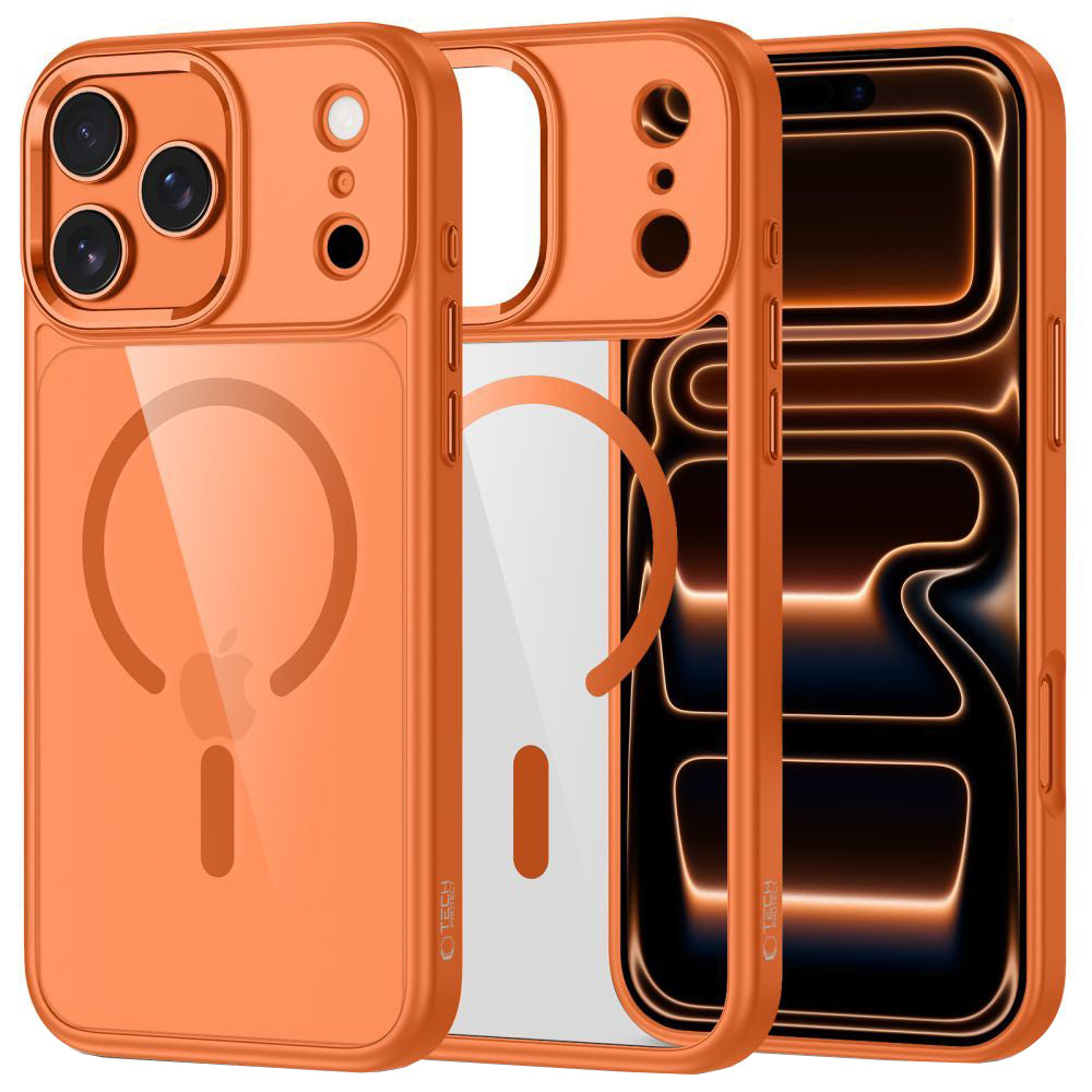 MagSafe cover til Apple iPhone 17 Pro, Tech-Protect, Magmat, Orange