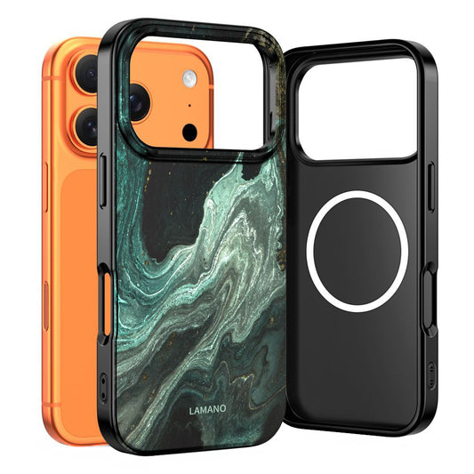 MagSafe cover til Apple iPhone 17 Pro Max, Tech-Protect, Lamano Aura, Grøn