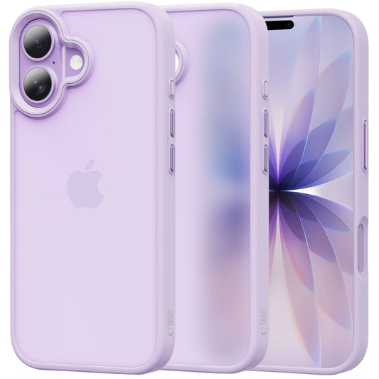 Etui til Apple iPhone 17, Tech-Protect, Magmat, Mat Lilla