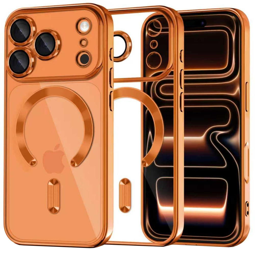 MagSafe cover til Apple iPhone 17 Pro, Tech-Protect, Magflex, Orange