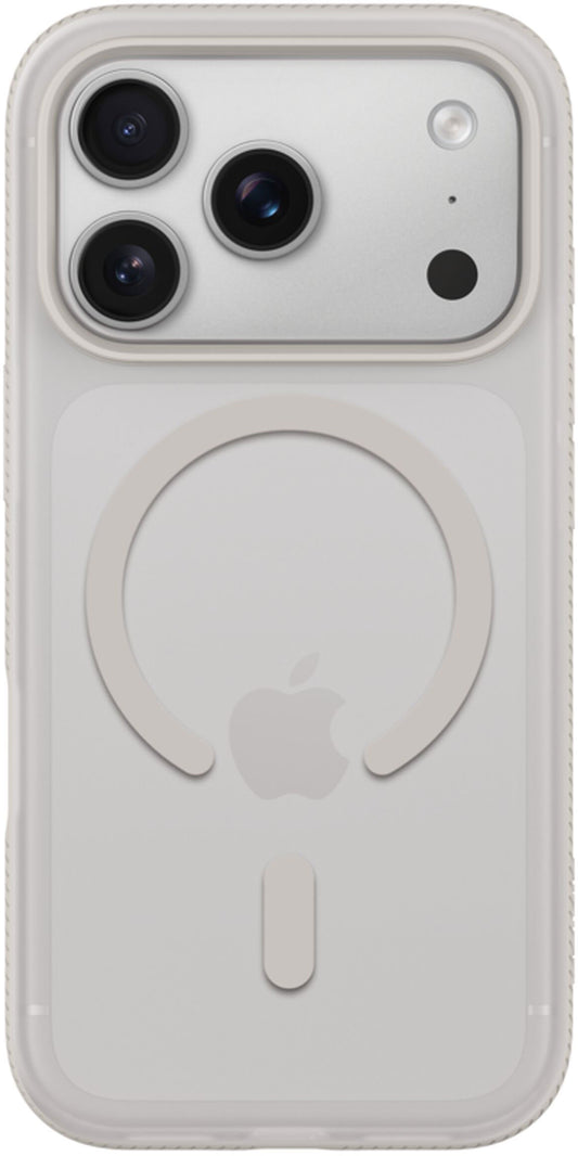 MagSafe-etui til Apple iPhone 17 Pro, Belkin, SheerForce Grip, Beige MSA035hqSA
