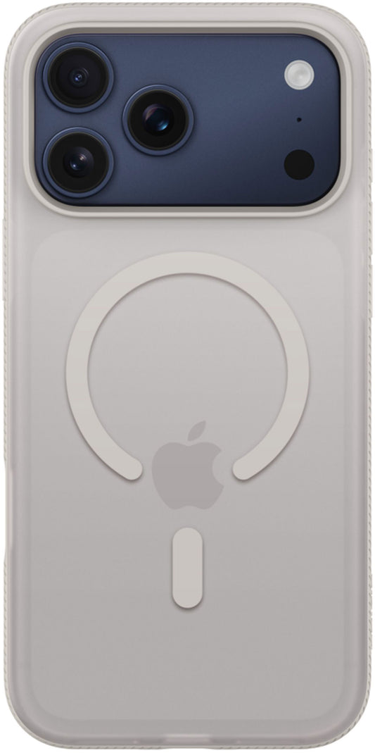 MagSafe-etui til Apple iPhone 17 Pro Max, Belkin, SheerForce Grip, Beige MSA036hqSA