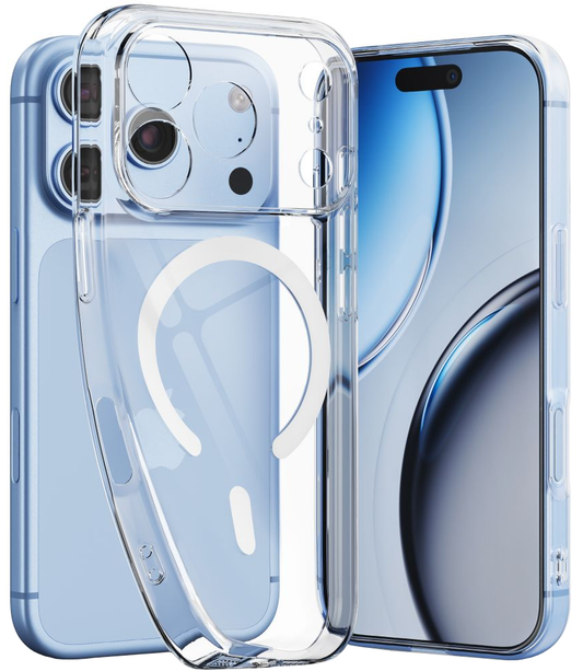 MagSafe-etui til Apple iPhone 18 Pro / 17 Pro, Tech-Protect, Flexair, Transparent