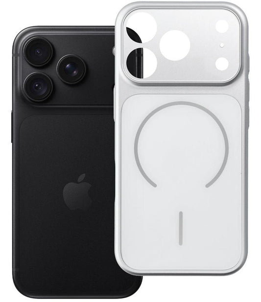 MagSafe-cover til Apple iPhone 18 Pro / 17 Pro, OEM, Make 18, sølvfarvet