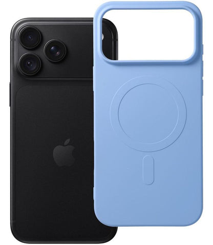MagSafe-cover til Apple iPhone 18 Pro Max / 17 Pro Max, OEM, Silicone Mag (Big Hole), blå