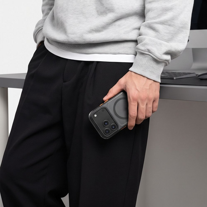 MagSafe-cover til Apple iPhone 18 Pro Max / 17 Pro Max, Tech-Protect, MagAir CC, mat sort