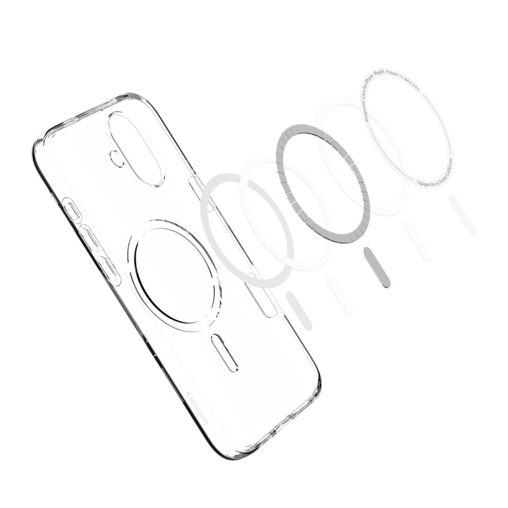 MagSafe-etui til Apple iPhone 16 Plus, Spigen, Liquid Crystal, Transparent ACS08388
