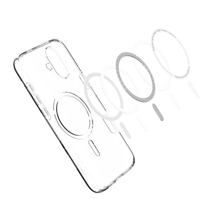 MagSafe-etui til Apple iPhone 16 Plus, Spigen, Liquid Crystal, Transparent ACS08388