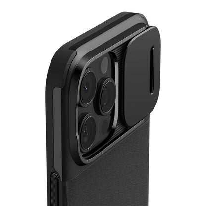 MagSafe-etui til Apple iPhone 16 Pro Max, Spigen, OPTIK ARMOR, sort ACS08015 