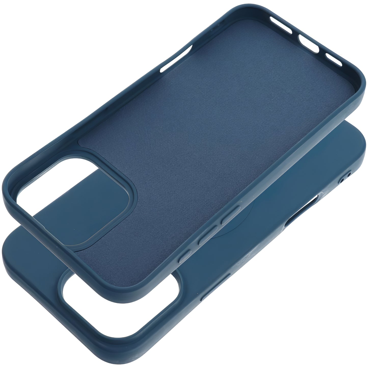 MagSafe-etui til Apple iPhone 16 Pro Max, OEM, Silicone Mag (Big Hole), Blå