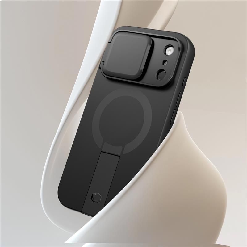 MagSafe cover til Apple iPhone 17 Pro, Tech-Protect, Kevlar Aura, Sort