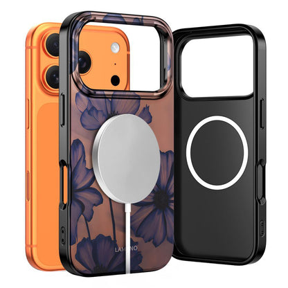 MagSafe cover til Apple iPhone 17 Pro Max, Tech-Protect, Lamano Velvet Night, Sort