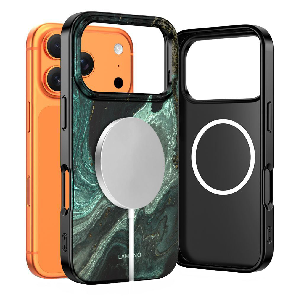 MagSafe cover til Apple iPhone 17 Pro Max, Tech-Protect, Lamano Aura, Grøn