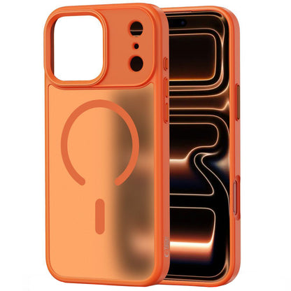 MagSafe cover til Apple iPhone 17 Pro Max, Tech-Protect, Magmat, Mat Orange