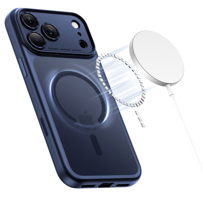 MagSafe cover til Apple iPhone 17 Pro Max, Tech-Protect, MagPeak, Mat Marineblå