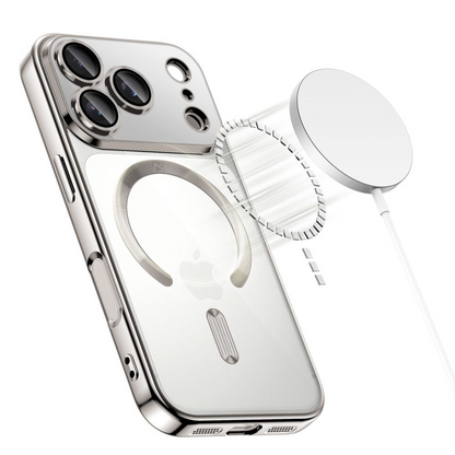MagSafe cover til Apple iPhone 17 Pro, Tech-Protect, Magflex, Sølv