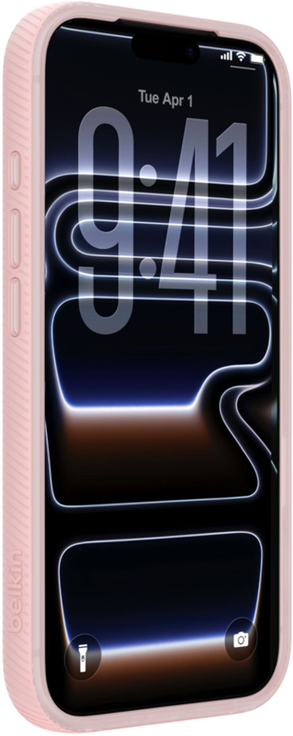 MagSafe-etui til Apple iPhone 17 Pro Max, Belkin, SheerForce Grip, Pink MSA036hqPK