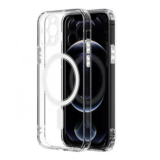 MagSafe-etui til Apple iPhone 16 Pro Max, OEM, Klar med kamerabeskyttelse, Transparent