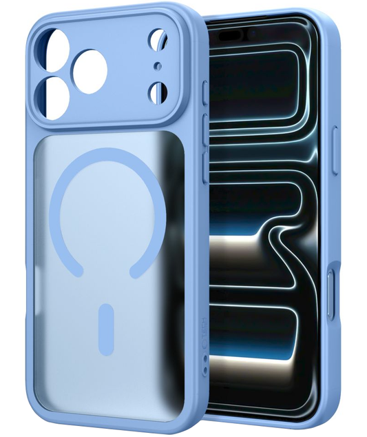MagSafe-etui til Apple iPhone 18 Pro / 17 Pro, Tech-Protect, BasicMag, Mat Blå
