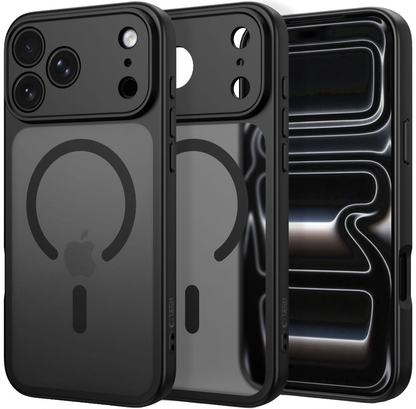 MagSafe-etui til Apple iPhone 18 Pro Max / 17 Pro Max, Tech-Protect, BasicMag, Mat Sort