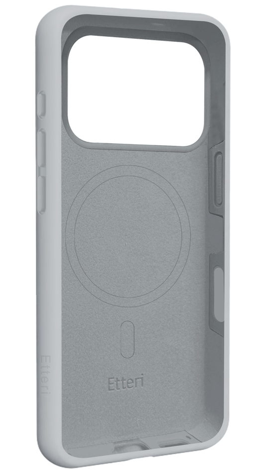 MagSafe-etui til Apple iPhone 18 Pro Max / 17 Pro Max, Etteri, Silicone Mag, Grå
