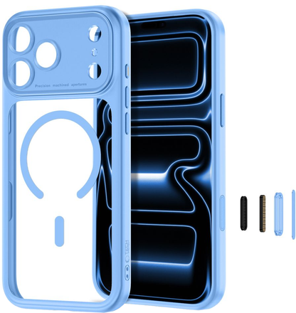 MagSafe-etui til Apple iPhone 18 Pro Max / 17 Pro Max, Tech-Protect, MagPeak CC, Blå