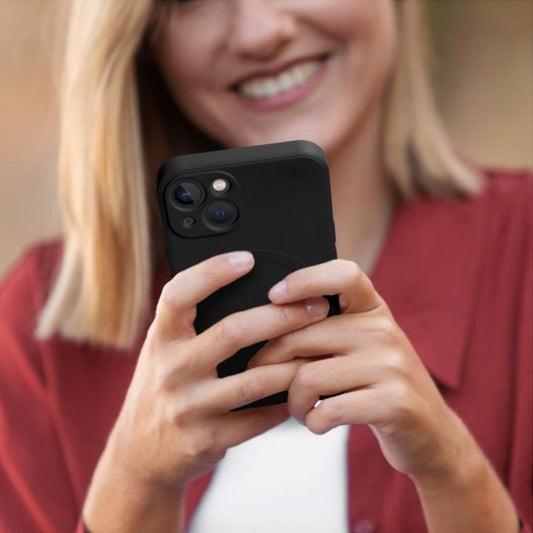 MagSafe-etui til Apple iPhone 11, OEM, Silicone Mag, Sort