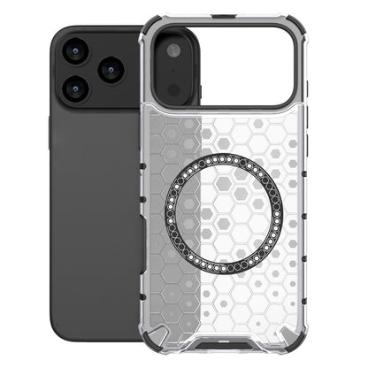 MagSafe cover til Apple iPhone 17 Pro Max, Techsuit, HoneyComb Shield, Hvid