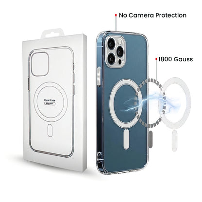MagSafe cover til Apple iPhone 17 Pro, OEM, Klar, Gennemsigtig