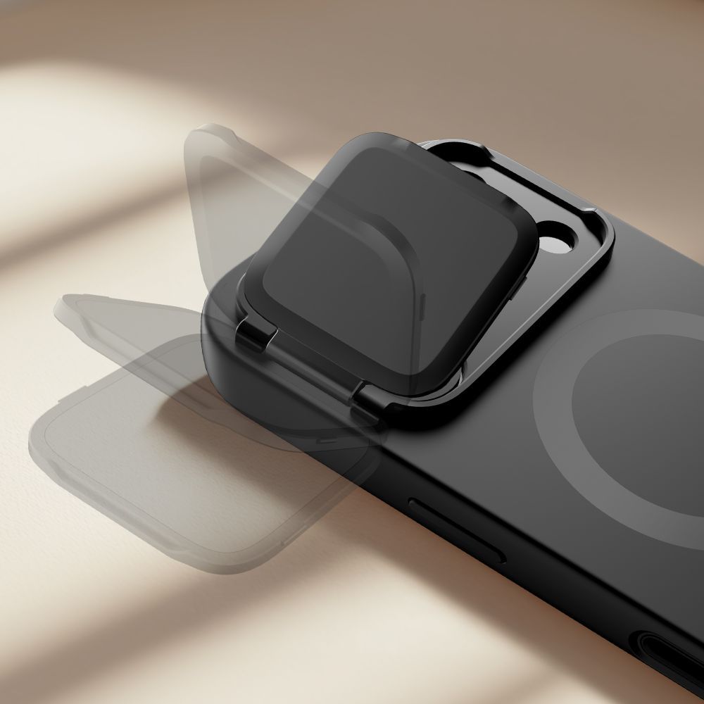 MagSafe cover til Apple iPhone 17 Pro, Tech-Protect, Kevlar Aura, Sort