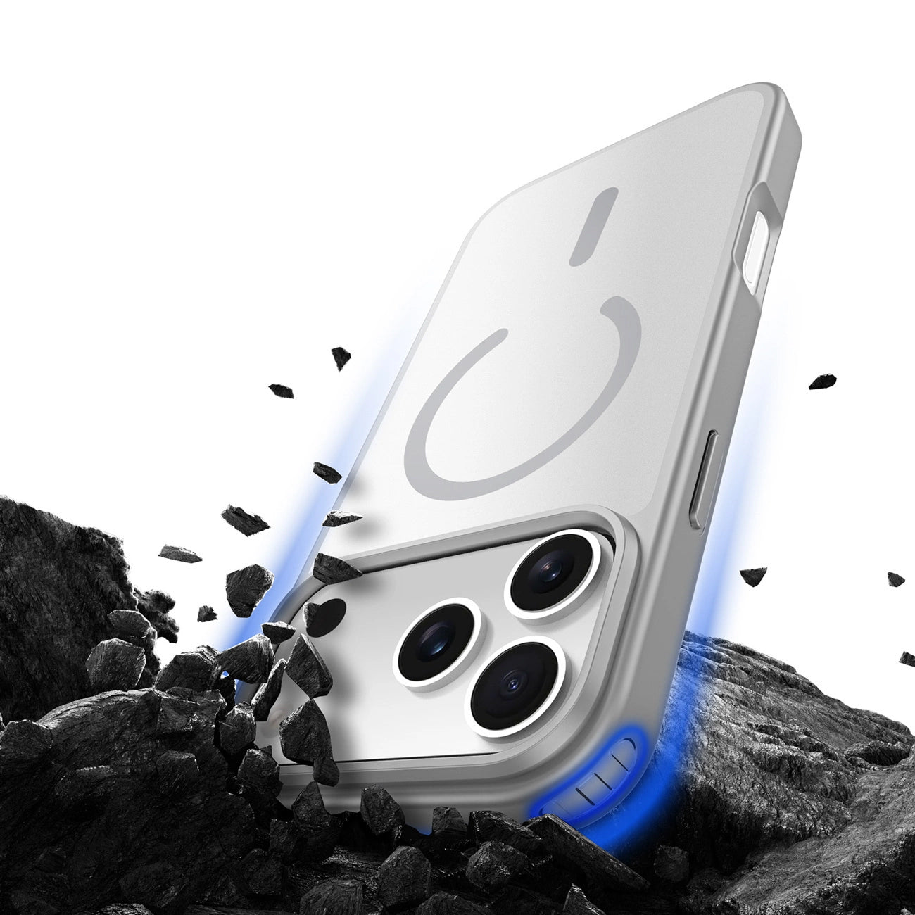MagSafe cover til Apple iPhone 17 Pro, DUX DUCIS, Yind, Grå