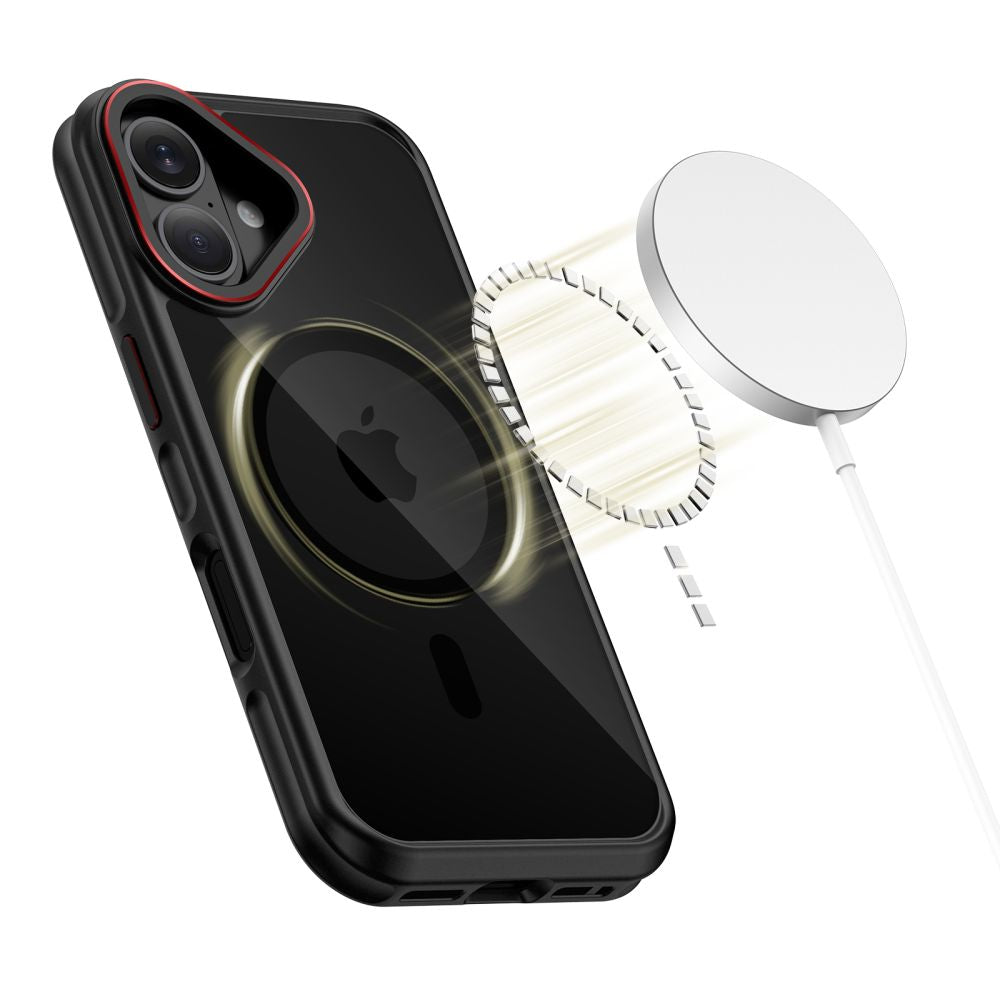 MagSafe cover til Apple iPhone 17, Tech-Protect, Maghybrid, Sort