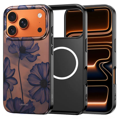 MagSafe cover til Apple iPhone 17 Pro Max, Tech-Protect, Lamano Velvet Night, Sort