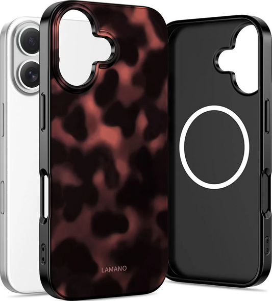 MagSafe cover til Apple iPhone 17, Tech-Protect, Lamano Panther, Sort