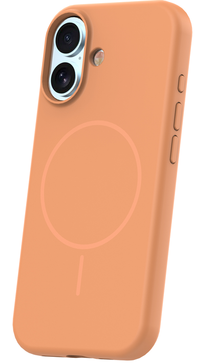 MagSafe-etui til Apple iPhone 17, OEM, Silicone Thin, Orange