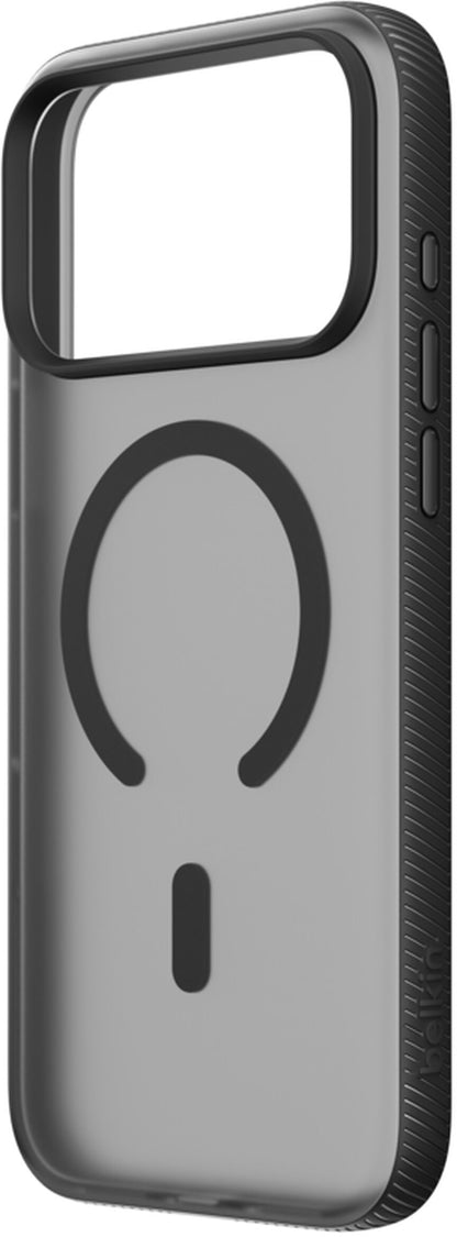 MagSafe-etui til Apple iPhone 17 Pro, Belkin, SheerForce Grip, Sort MSA035hqBK