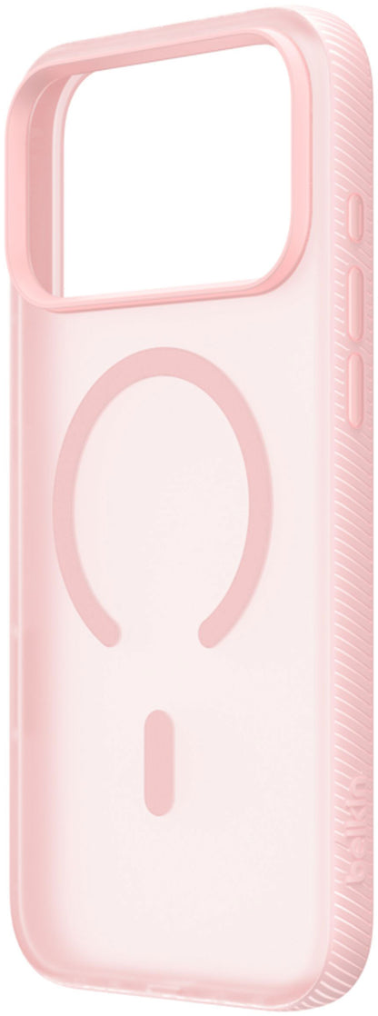 MagSafe-etui til Apple iPhone 17 Pro Max, Belkin, SheerForce Grip, Pink MSA036hqPK