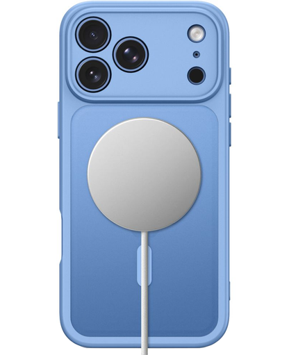 MagSafe-etui til Apple iPhone 18 Pro / 17 Pro, Tech-Protect, BasicMag, Mat Blå
