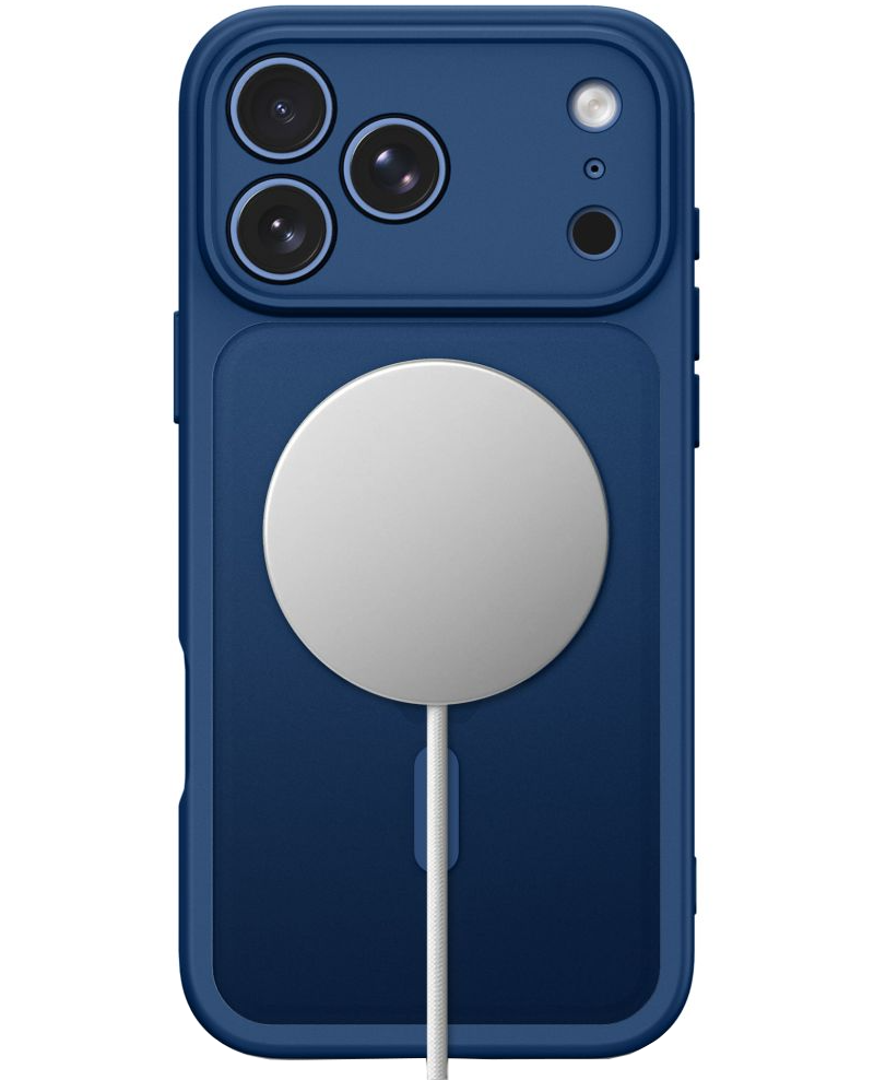 MagSafe-etui til Apple iPhone 18 Pro / 17 Pro, Tech-Protect, BasicMag, Mat Marineblå
