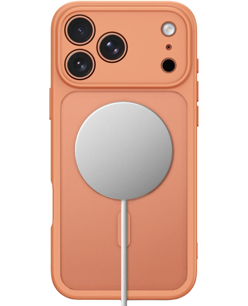 MagSafe-etui til Apple iPhone 18 Pro / 17 Pro, Tech-Protect, BasicMag, Mat Orange