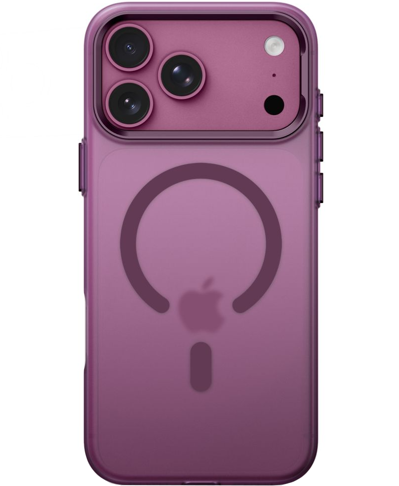 MagSafe-etui til Apple iPhone 18 Pro / 17 Pro, Tech-Protect, MagZero, Mat Vinrød